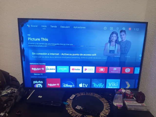 TV Thompson Smart TV 50 Negra