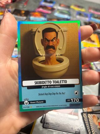 Carta Skibidi Toiletto PT 170