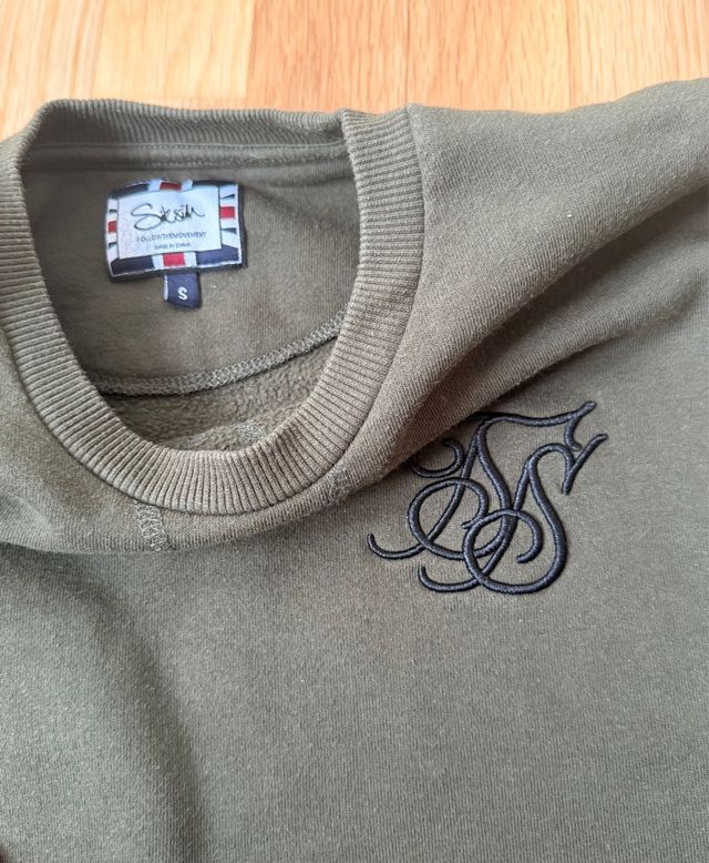 Sudadera SikSilk verde