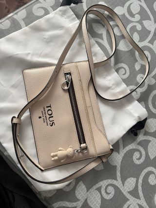 Bandolera Tous Beige con Oso