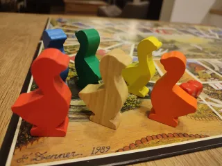 Juego de la Oco/ Ganzenbord y  Kwartet, Nederlands