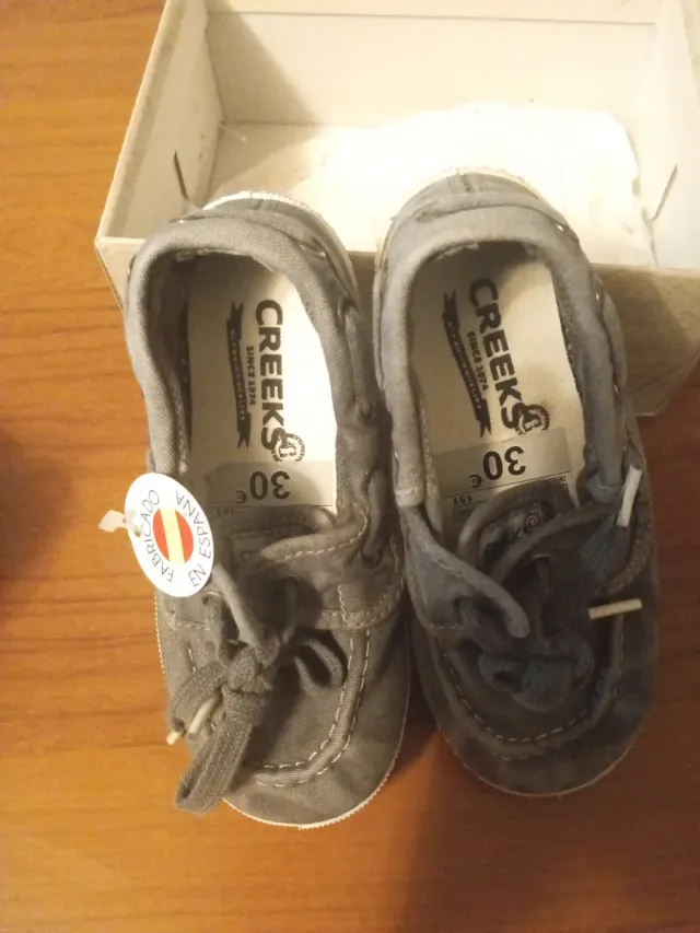Zapatos Creeks Niños Talla 30