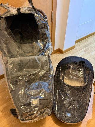 Cybex Priam Chasis Rose Gold + Silla + Capazo