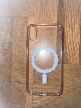 Custodia magnetica iPhone XR trasparente
