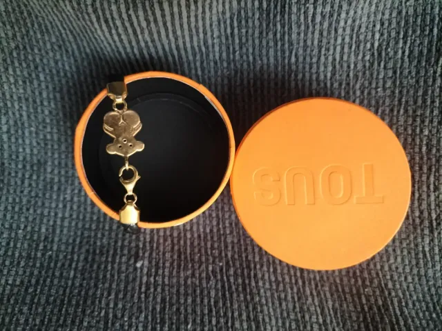 Pulsera Tous Oso Oro Rosa