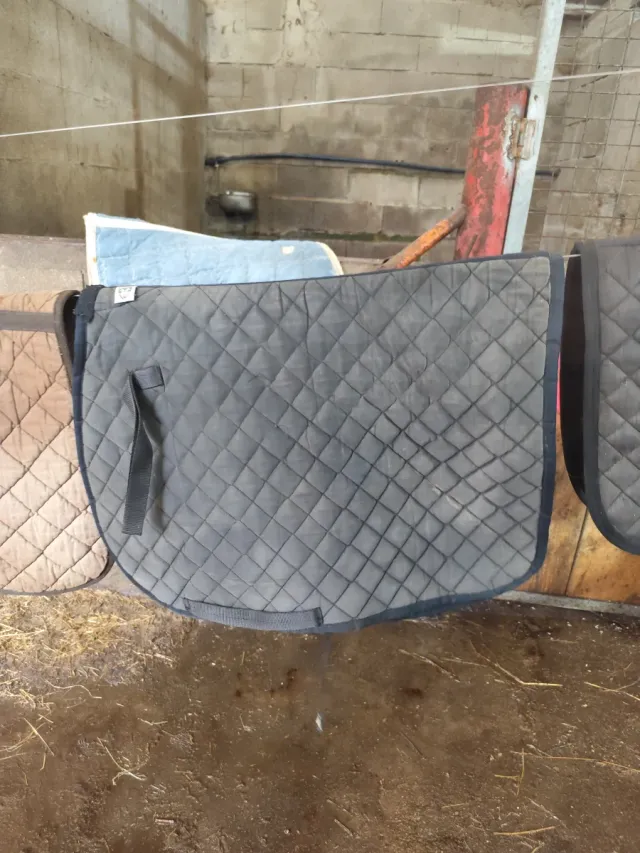 Sudadero acolchado para montar a caballo