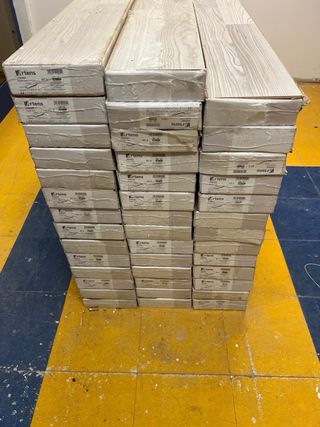 Tarima flotante madera