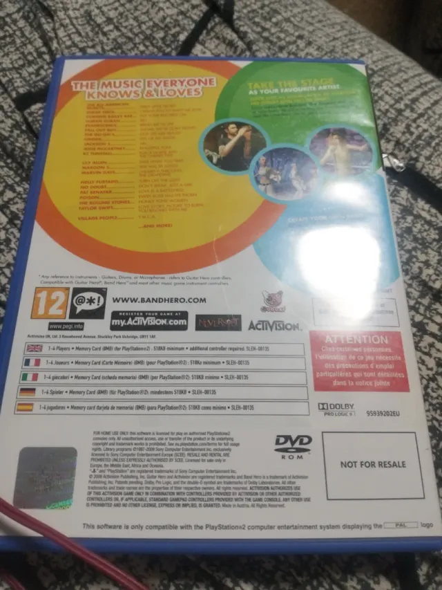 Band Hero PlayStation 2