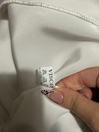 Camicia vintage bianca con ricami