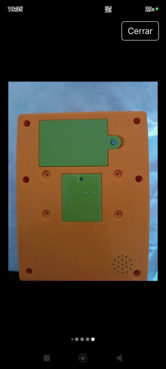 Lavadora electrónica de juguete