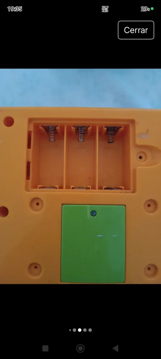 Lavadora electrónica de juguete