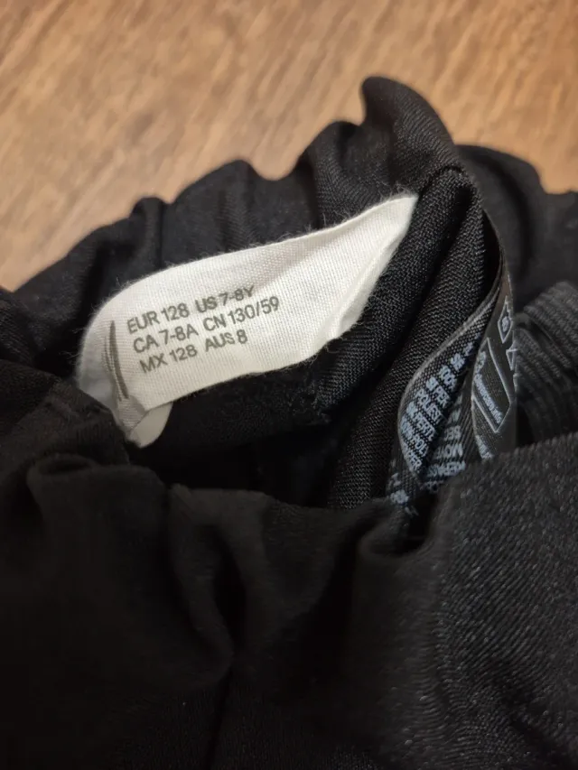 Pantalón niño vestir negro