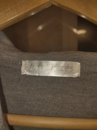 Mono deportivo con capucha gris. Marca Just Succés