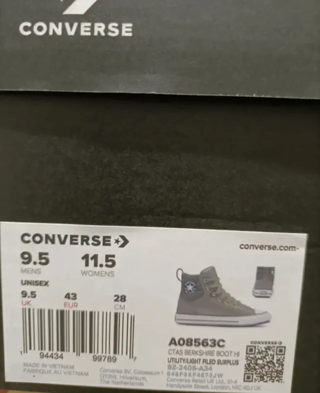 T43 Converse All Star Verdes