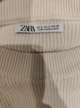 Jersey Zara Blanco