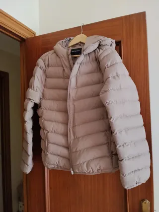 Plumas Mujer Brave Soul Beige Talla XL.Color taupe