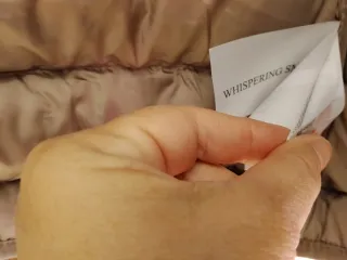 Plumas Mujer Brave Soul Beige Talla XL.Color taupe