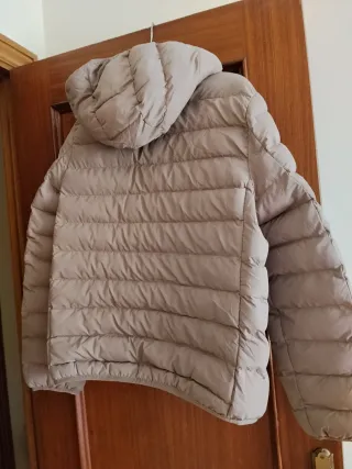 Plumas Mujer Brave Soul Beige Talla XL.Color taupe