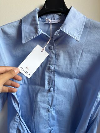 Camicetta azzurra Motivi taglia S