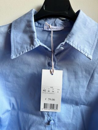 Camicetta azzurra Motivi taglia S