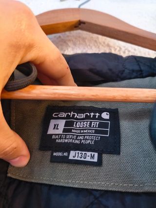 Chaqueta Carhartt Active Jacket Verde Talla XL