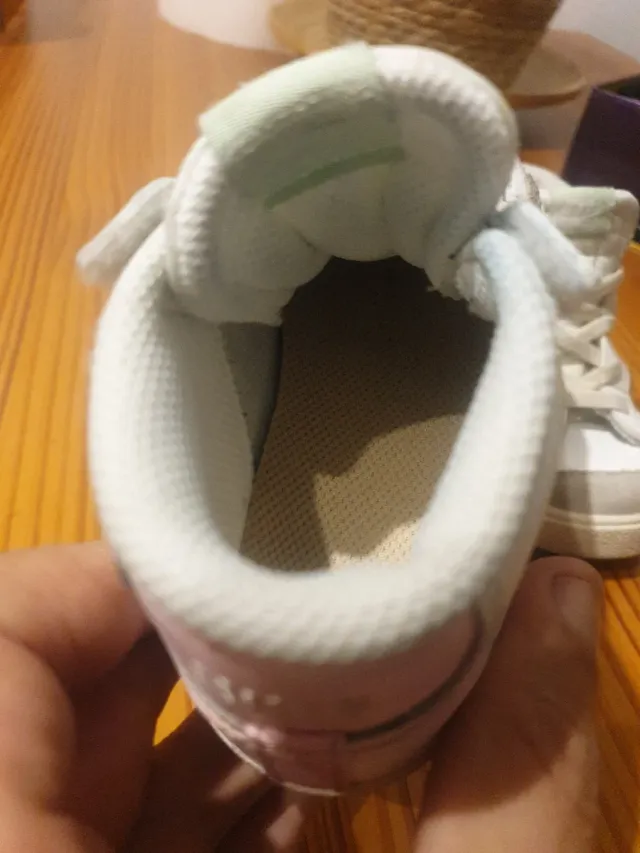 Nike Talla 25 Niña Rosa Blanco