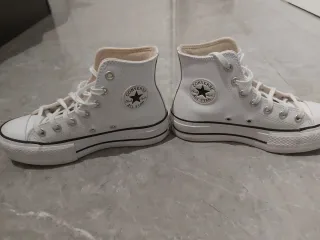 Converse Blancas Plataforma