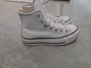 Converse Blancas Plataforma