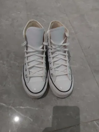 Converse Blancas Plataforma