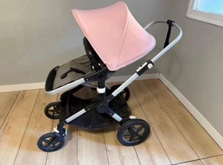 Cochecito Bugaboo Rosa y Gris