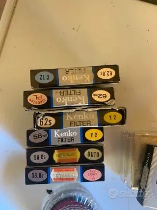 Lotto 12 filtri Kenko