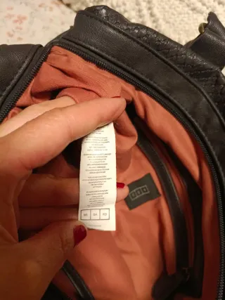 Bolso Misako Negro Piel Serpiente