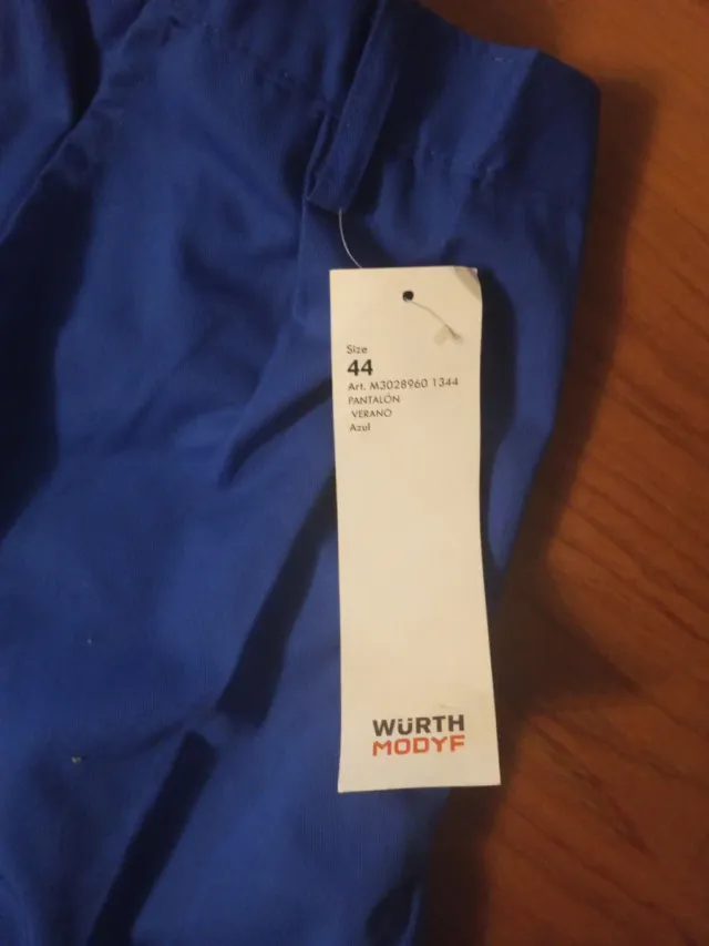 Pantalón de trabajo Würt Modyf azul Talla L ,