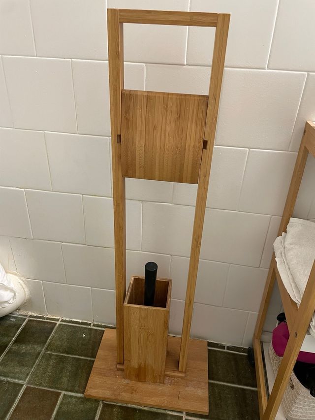 Portarrollos Papel Higiénico Bambú