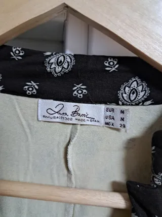 Camiseta Zara Estampada Talla M