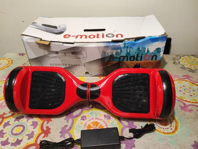 Patinete eléctrico sin manillar rojo E-motion