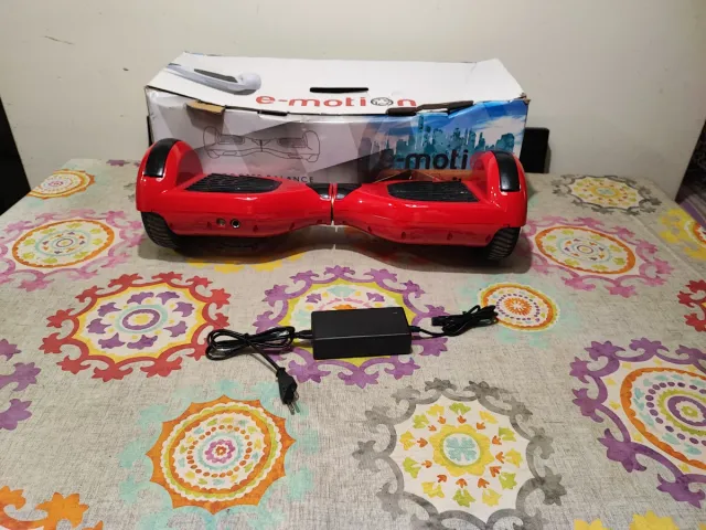 Patinete eléctrico sin manillar rojo E-motion