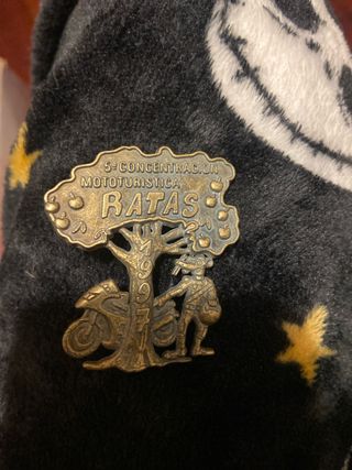 Broche 5ª Concentración Mototurística Ratas 1997