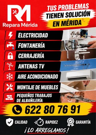 tu Manitas a domicilio de confianza en Merida