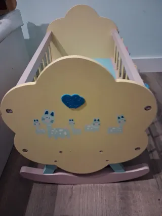 Bebé Reborn con Cuna