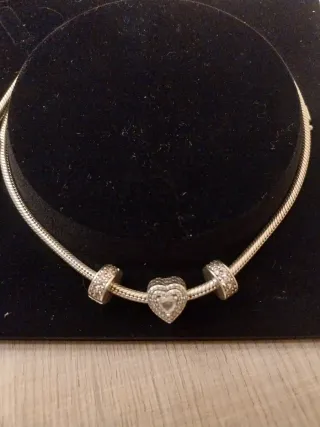 Collar Pandora Moments Cadena Serpiente