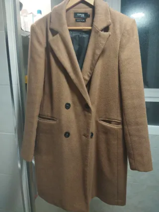 Abrigo FORMULA JOVEN marrón talla L.