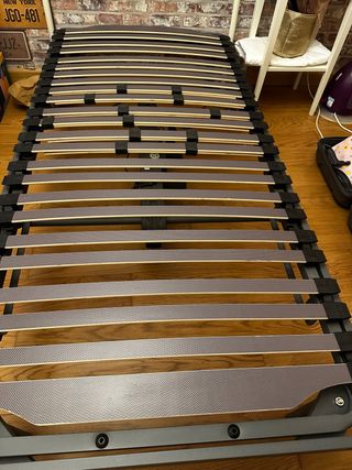 Somier articulado eléctrico y colchón cama 90 cm