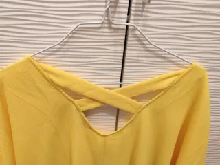 Blusa amarilla mujer