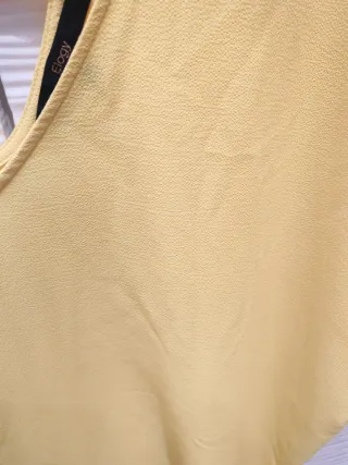 Blusa amarilla mujer