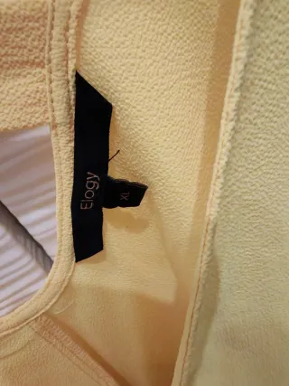 Blusa amarilla mujer