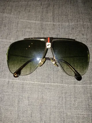 Gafas de sol Carrera doradas y verdes
