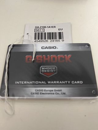 Reloj Casio G-Shock Negro AOK GA-2100-1A1ER