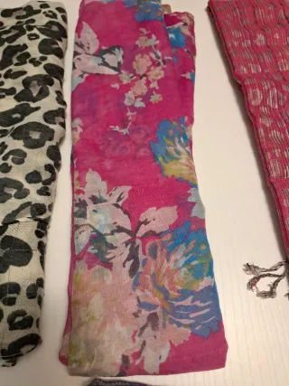 Set di 8 foulard e sciarpe da donna