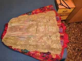 Traje Fallera Rojo Talla 34